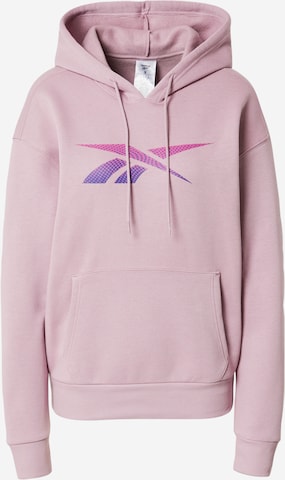 Reebok - Sweatshirt de desporto 'Doorbuster' em roxo: frente