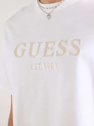 GUESS Μπλουζάκι σε λευκό