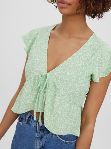 VERO MODA Top 'MELI' in Green