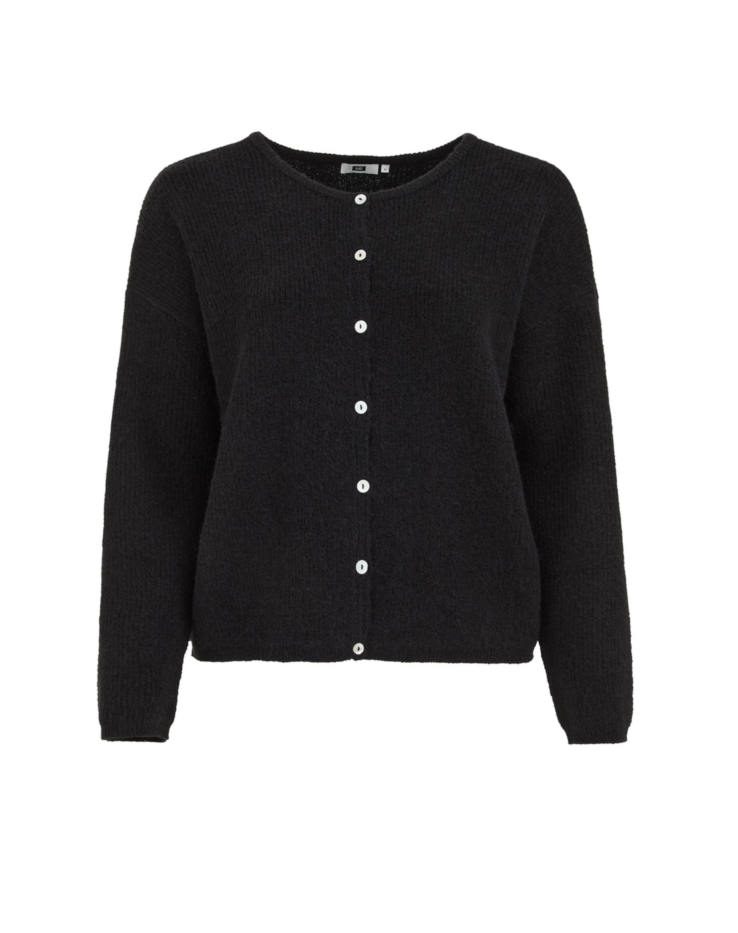 Cardigan WE Fashion en noir : devant