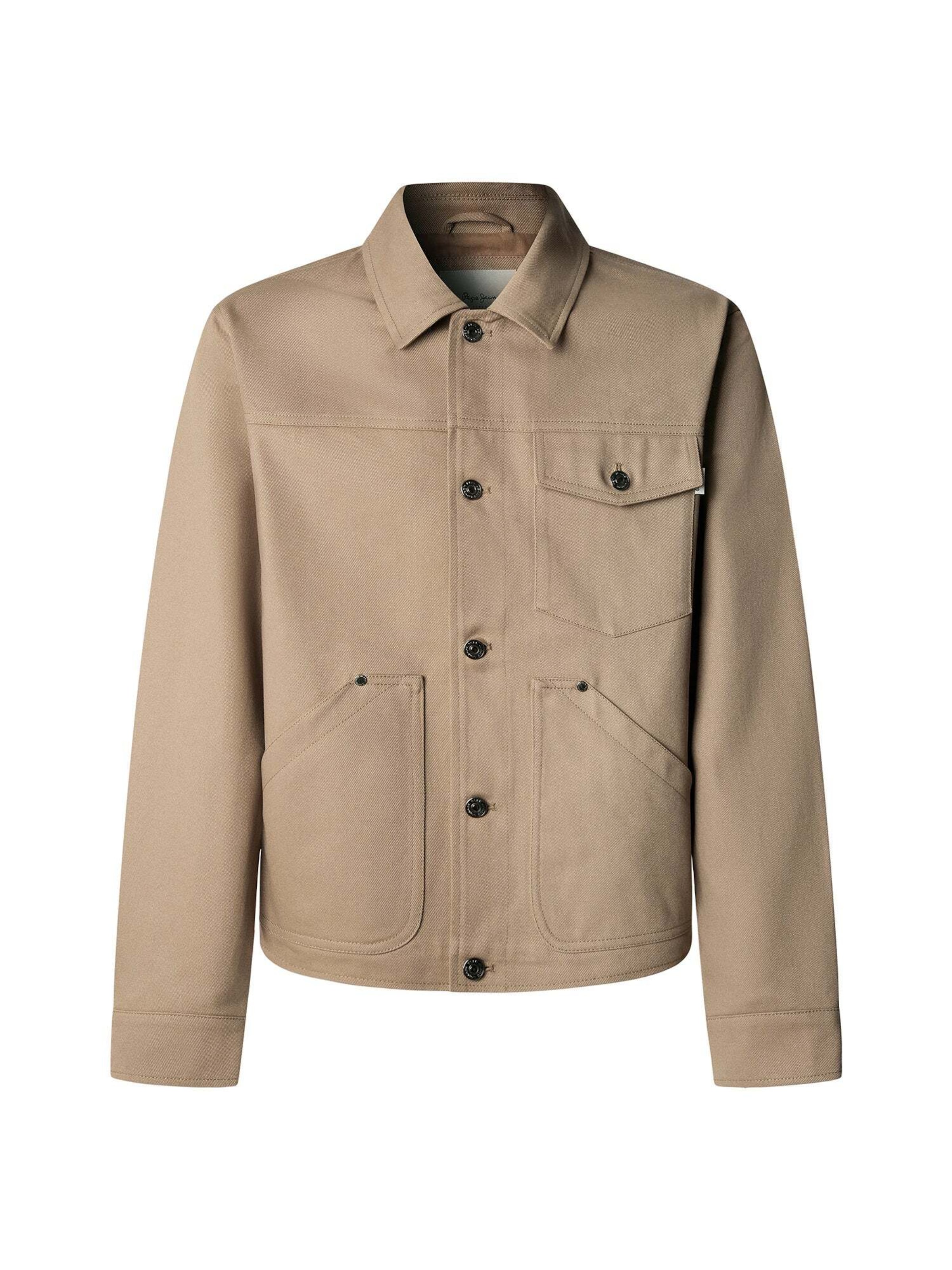 Pepe Jeans Veste mi-saison 'Rivalta' en L en beige, Vue avec produit