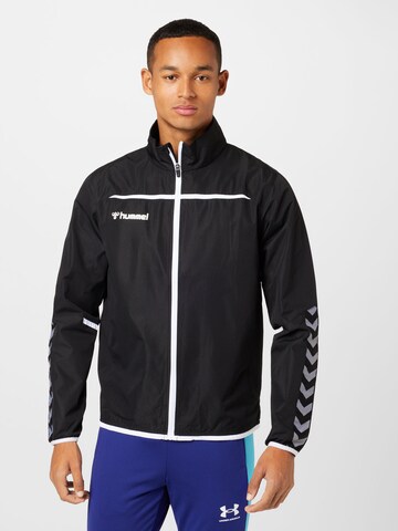Hummel Training Jacket 'AUTHENTIC' in Black: front