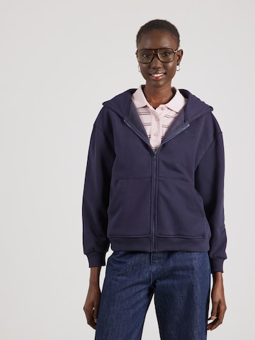 Veste de survêtement s.Oliver en bleu : devant