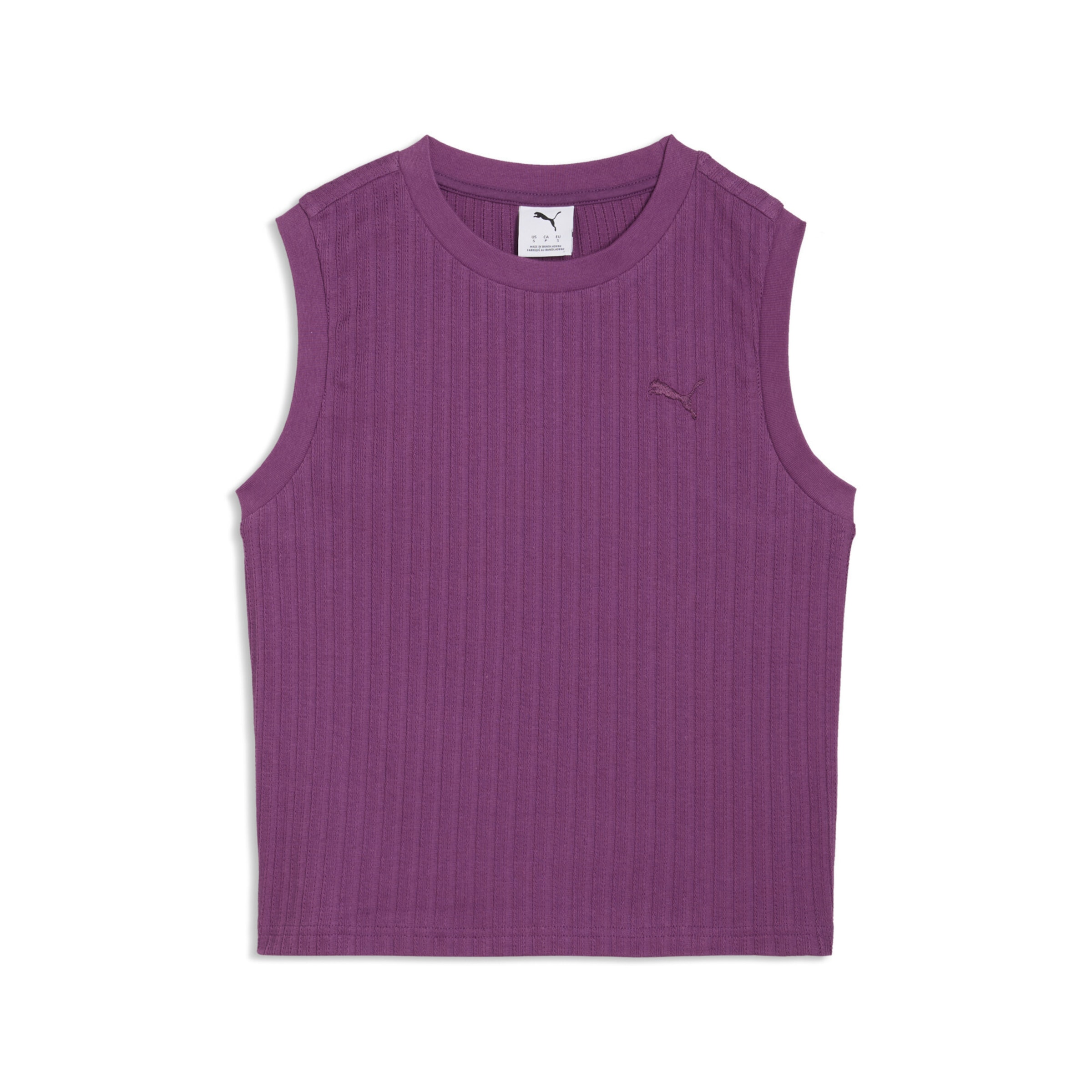 PUMA Sporttop 'Her' in Lila: voorkant