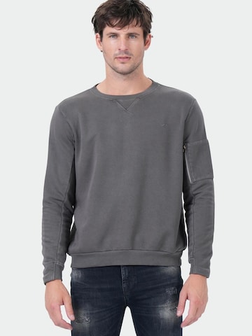 Felpa di M.O.D MIRACLE OF DENIM in grigio: frontale