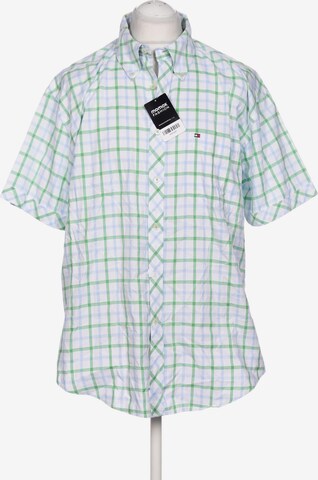 TOMMY HILFIGER Button Up Shirt in XL in Green: front