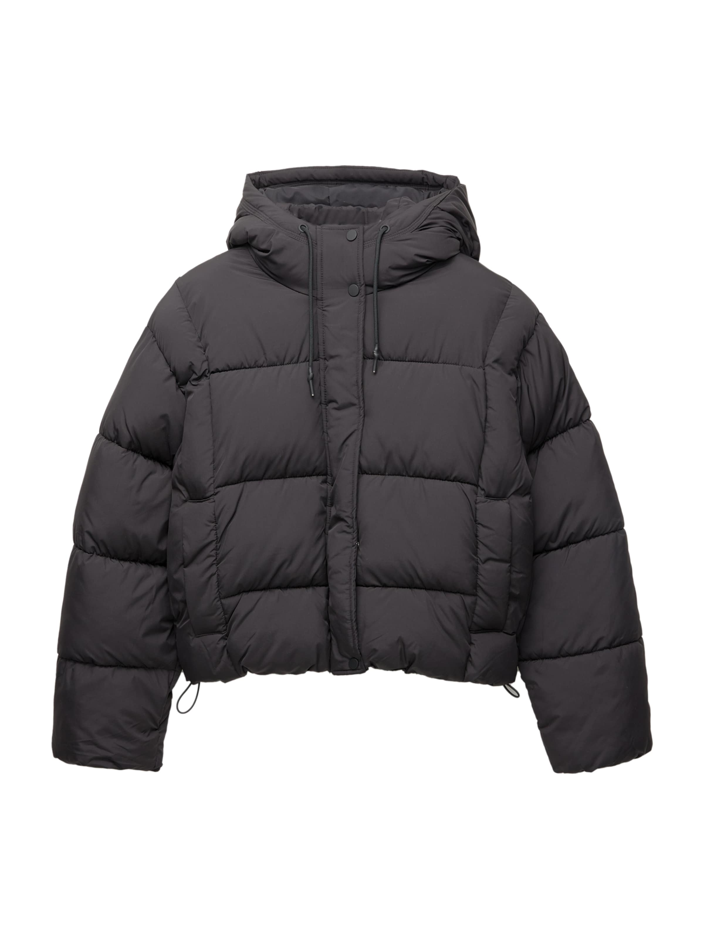 Pull&Bear Prechodná bunda - čierna, Produkt