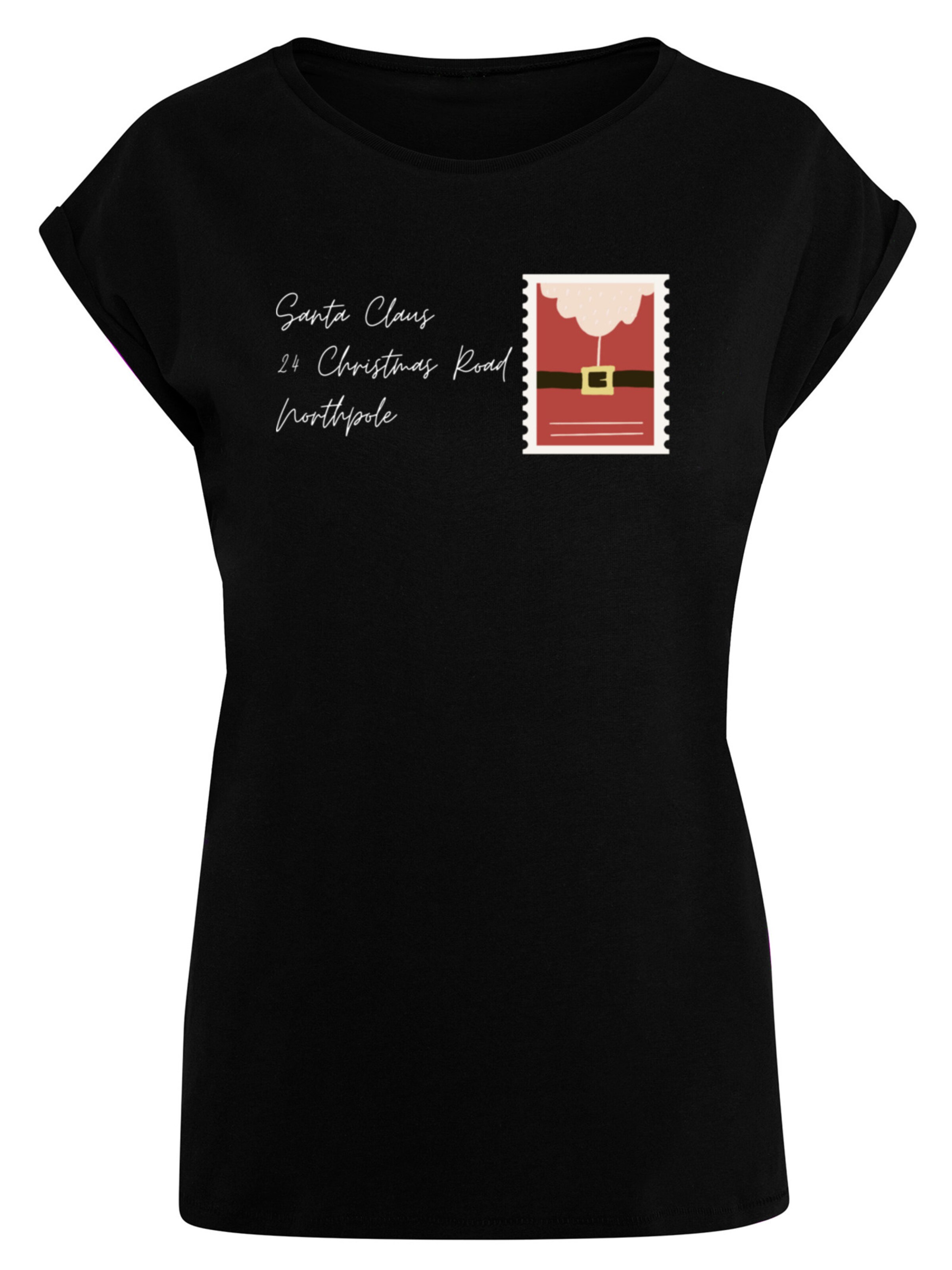 T-shirt F4NT4STIC en noir : devant