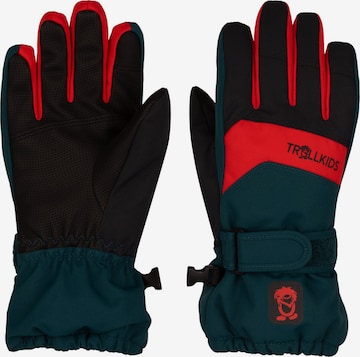 TROLLKIDS Gloves in Green: front
