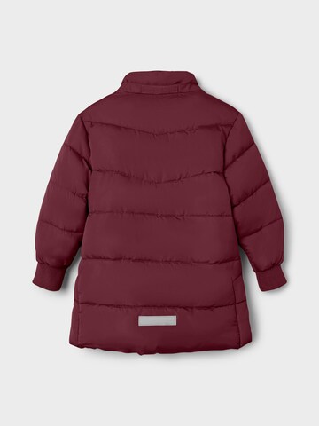 NAME IT Winter Jacket 'Music' in Red