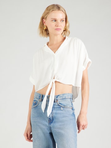 ONLY Bluse 'ONLPaula' in Weiß: Vorderseite