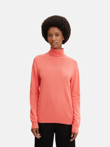 TOM TAILOR Sweater in Red: front