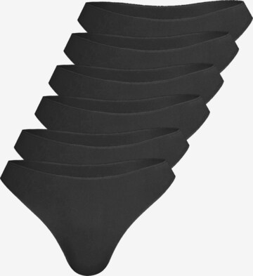Nina von C. Slip 'Secret' in Schwarz: Vorderseite