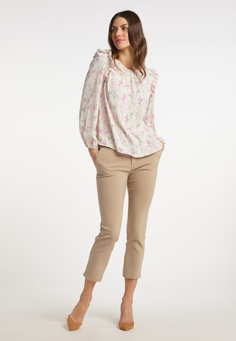 Usha - Blusa en blanco