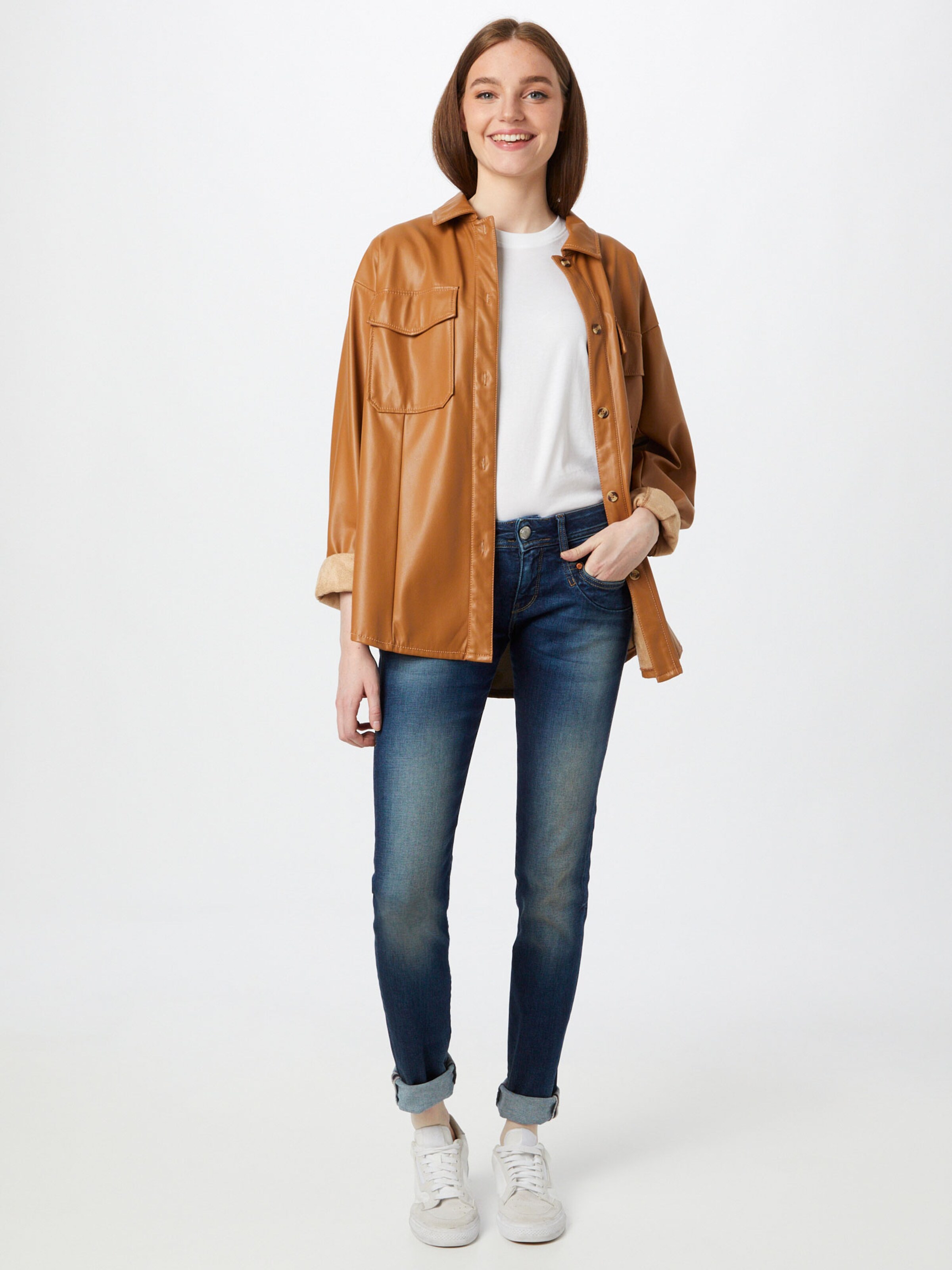 Frauen Jeans Herrlicher Jeans 'Piper' in Dunkelblau - OP69110 Frauen Jeans Herrlicher Jeans 'Piper' in Dunkelblau - OP69110