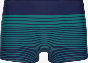 s.Oliver - Calções de banho em azul: frente