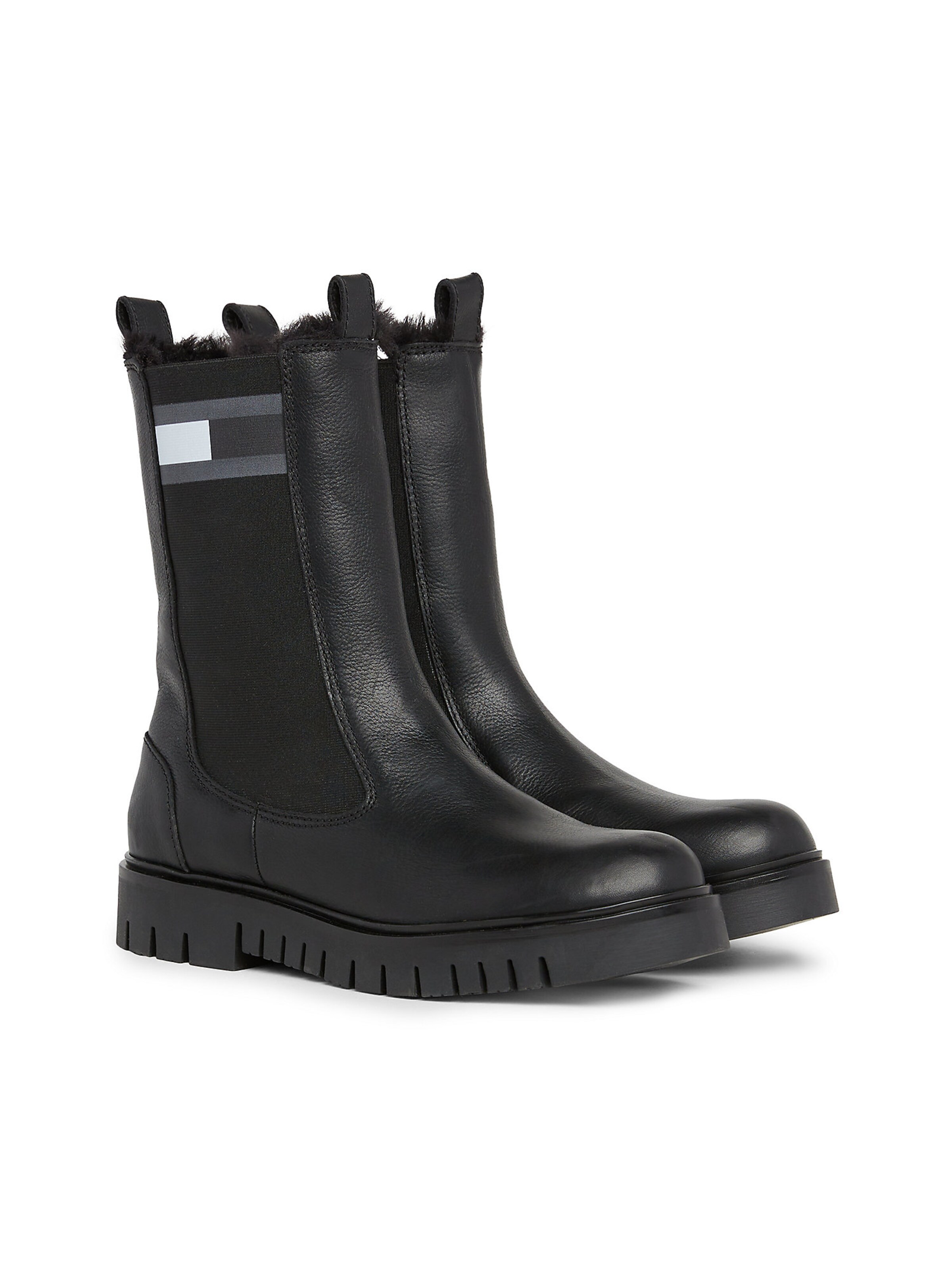 Tommy jeans logo sale panel chelsea boots