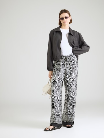monari Wide leg Παντελόνι σε μαύρο