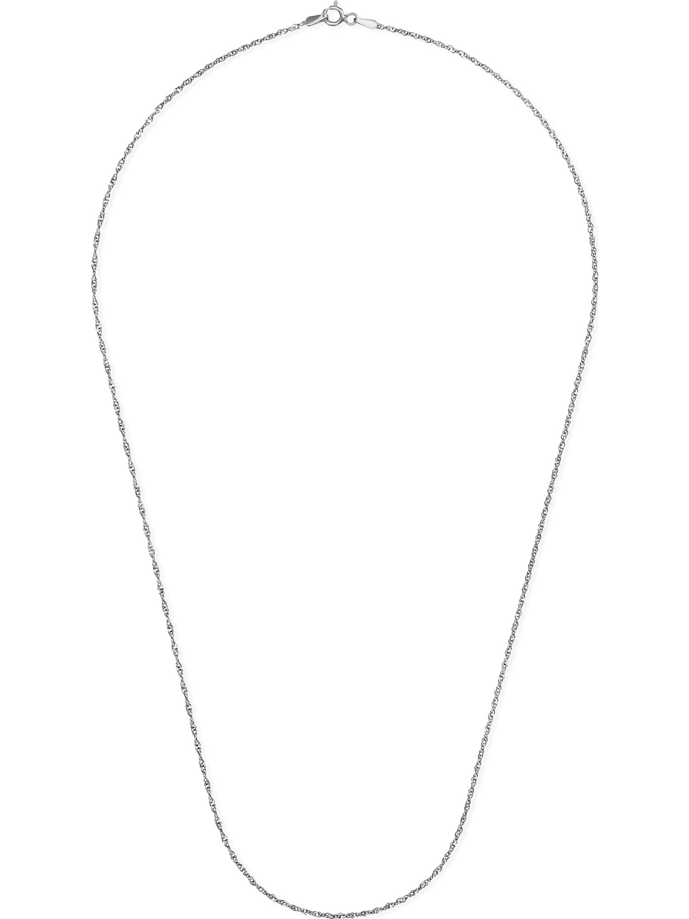 FAVS Necklace in Silver: front