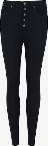 Apricot Skinny Jeans in Black: front