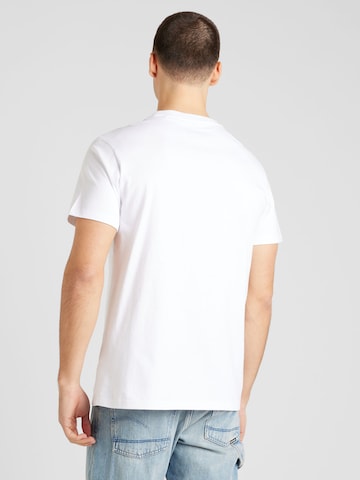 GUESS Тениска 'Japanese Ideogram' в бяло