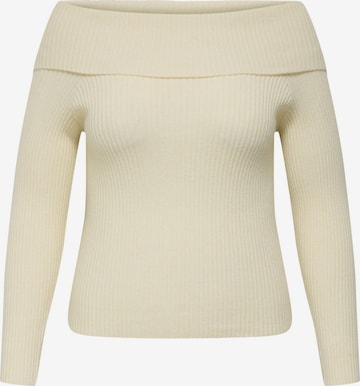 ONLY Carmakoma - Jersey 'CARKatia' en gris: frente