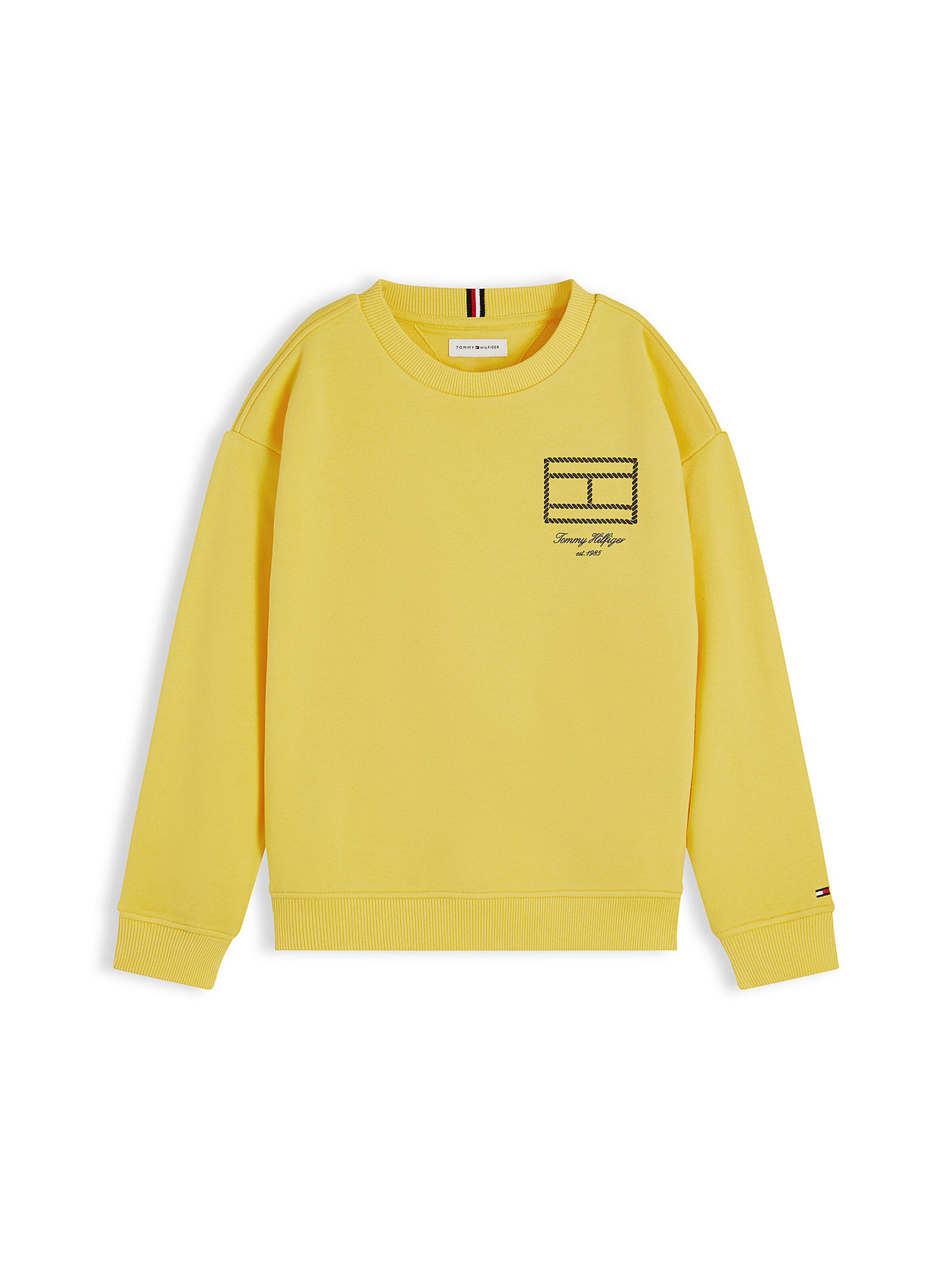 TOMMY HILFIGER Sweatshirt in Yellow: front