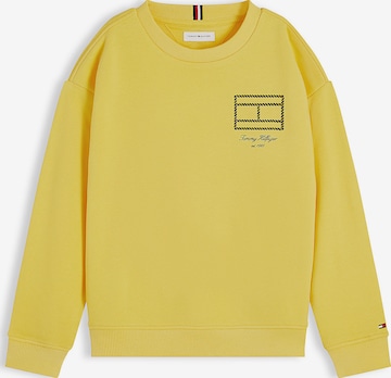 TOMMY HILFIGER Sweatshirt in Yellow: front
