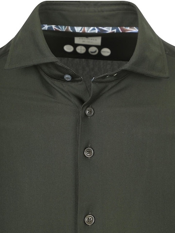 Coupe regular Chemise R2 Amsterdam en vert