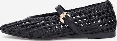 TOMMY HILFIGER Otvorene balerinke veličine 36 u crna, Pregled proizvoda