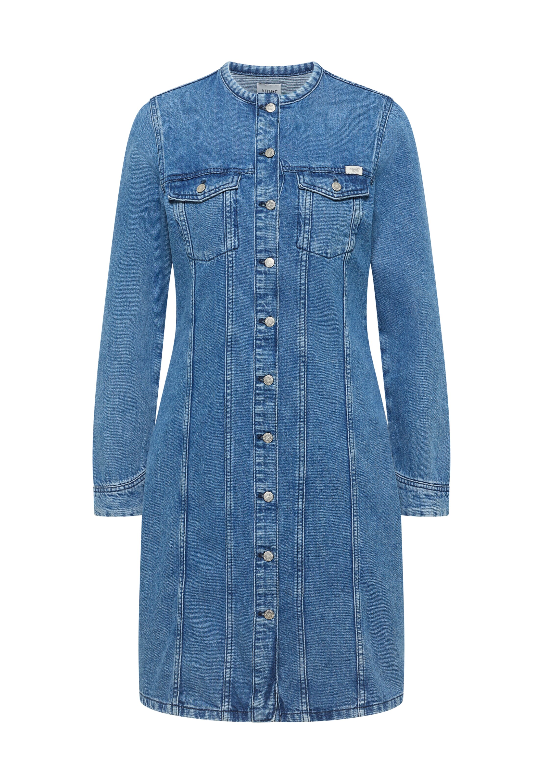 MUSTANG Dress 'Paola Alto' in 34 in Blue denim, Item view
