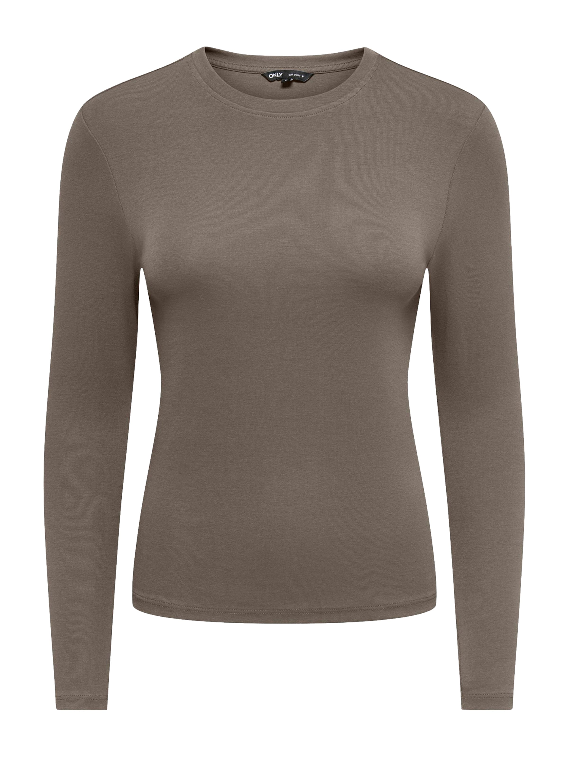 ONLY Shirt 'ONLRILEY' in Brown: front