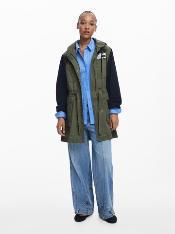 Desigual Átmeneti parka - zöld