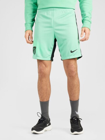 Regular Pantalon de sport NIKE en vert : devant