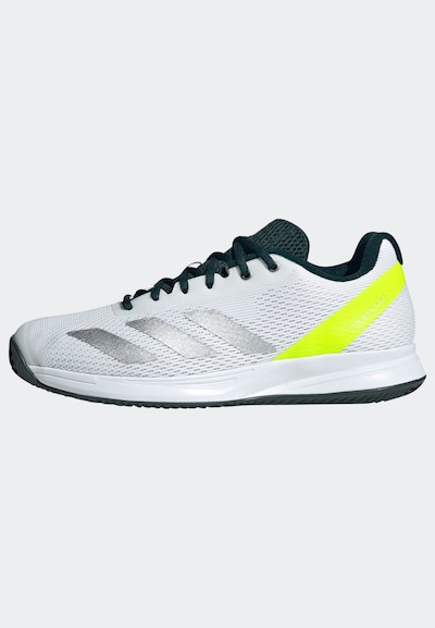 ADIDAS PERFORMANCE Athletic Shoes 'Courtflash Speed 2' in Yellow / Silver / White, Item view