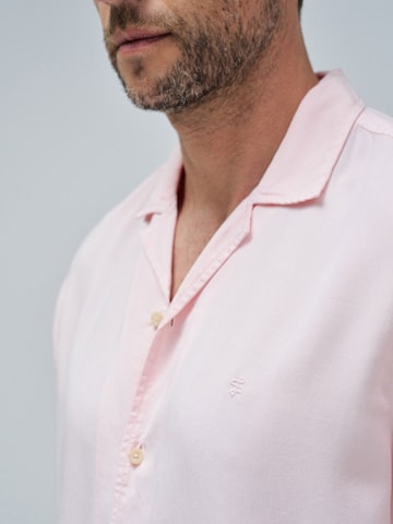 Salsa Jeans Regular Fit Hemd in Pink