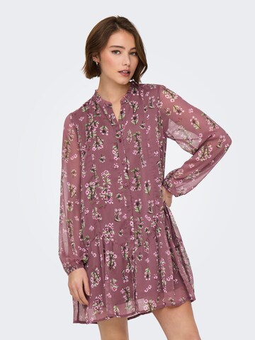Abito camicia 'ONLEmilie' di ONLY in rosa: frontale