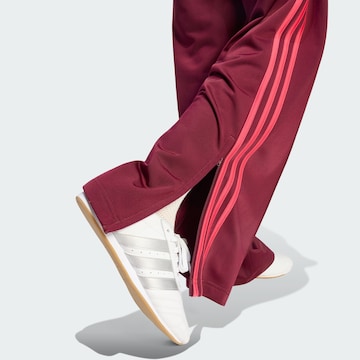 ADIDAS ORIGINALS Wide leg Παντελόνι 'Firebird' σε κόκκινο