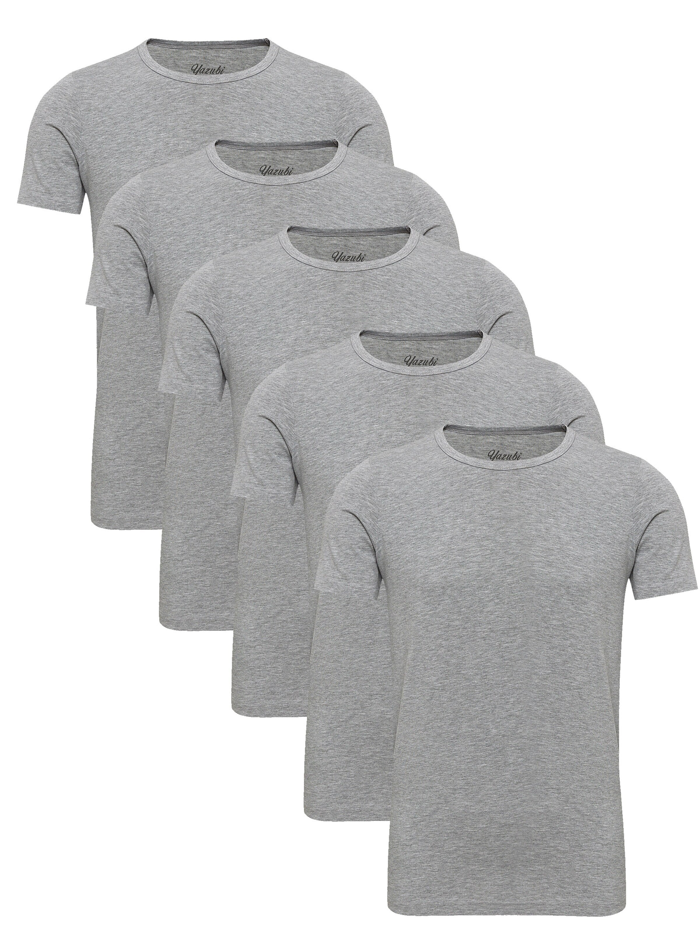 yazubi Shirt 'Mythic' in Grey: front