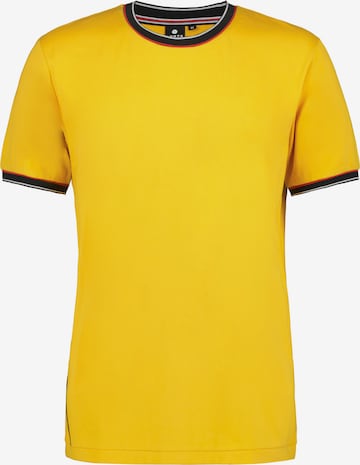 Maglia funzionale 'Aholahti' di LUHTA in giallo: frontale