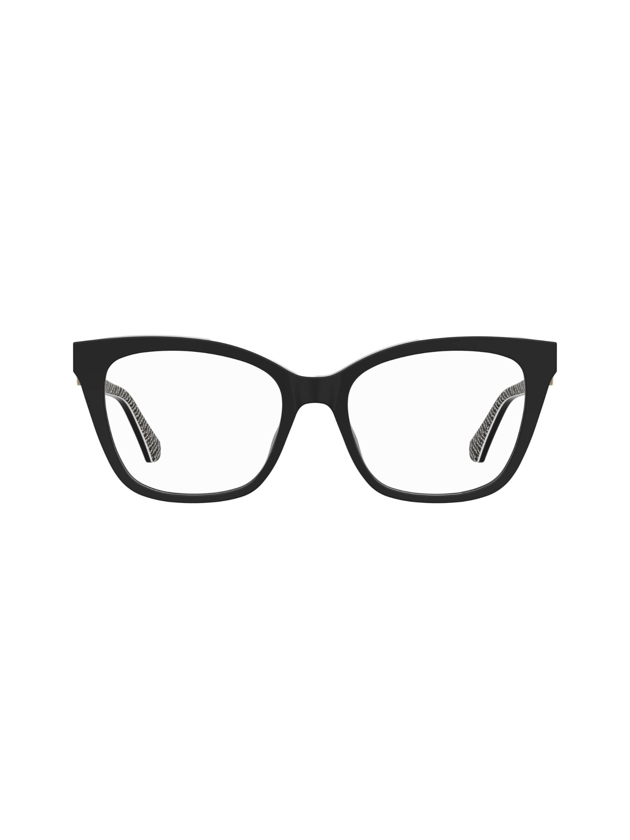 Occhiali da sole di Love Moschino in nero: frontale