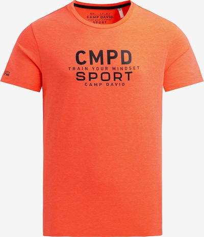 CAMP DAVID Paita värissä oranssi / musta, Tuotenäkymä