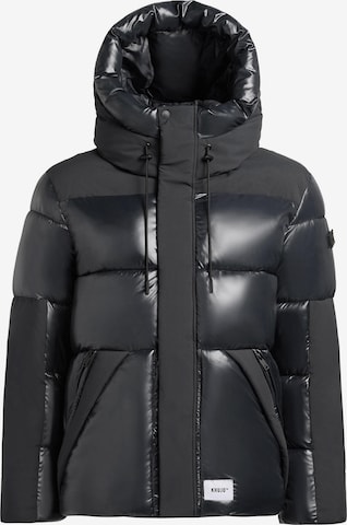 Veste d’hiver 'Alst' khujo en noir : devant