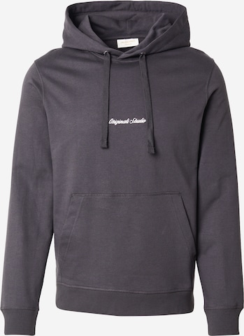 Sweat-shirt 'JORNORREBRO' JACK & JONES en gris : devant