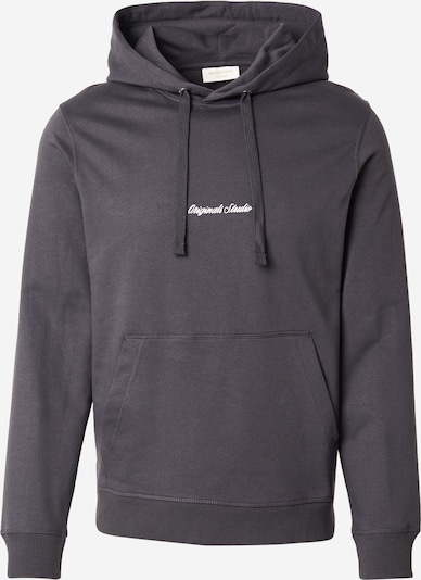 JACK & JONES Sweater majica 'JORNORREBRO' u tamo siva / bijela, Pregled proizvoda