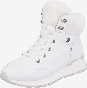 Rieker EVOLUTION Lace-Up Ankle Boots in White: front