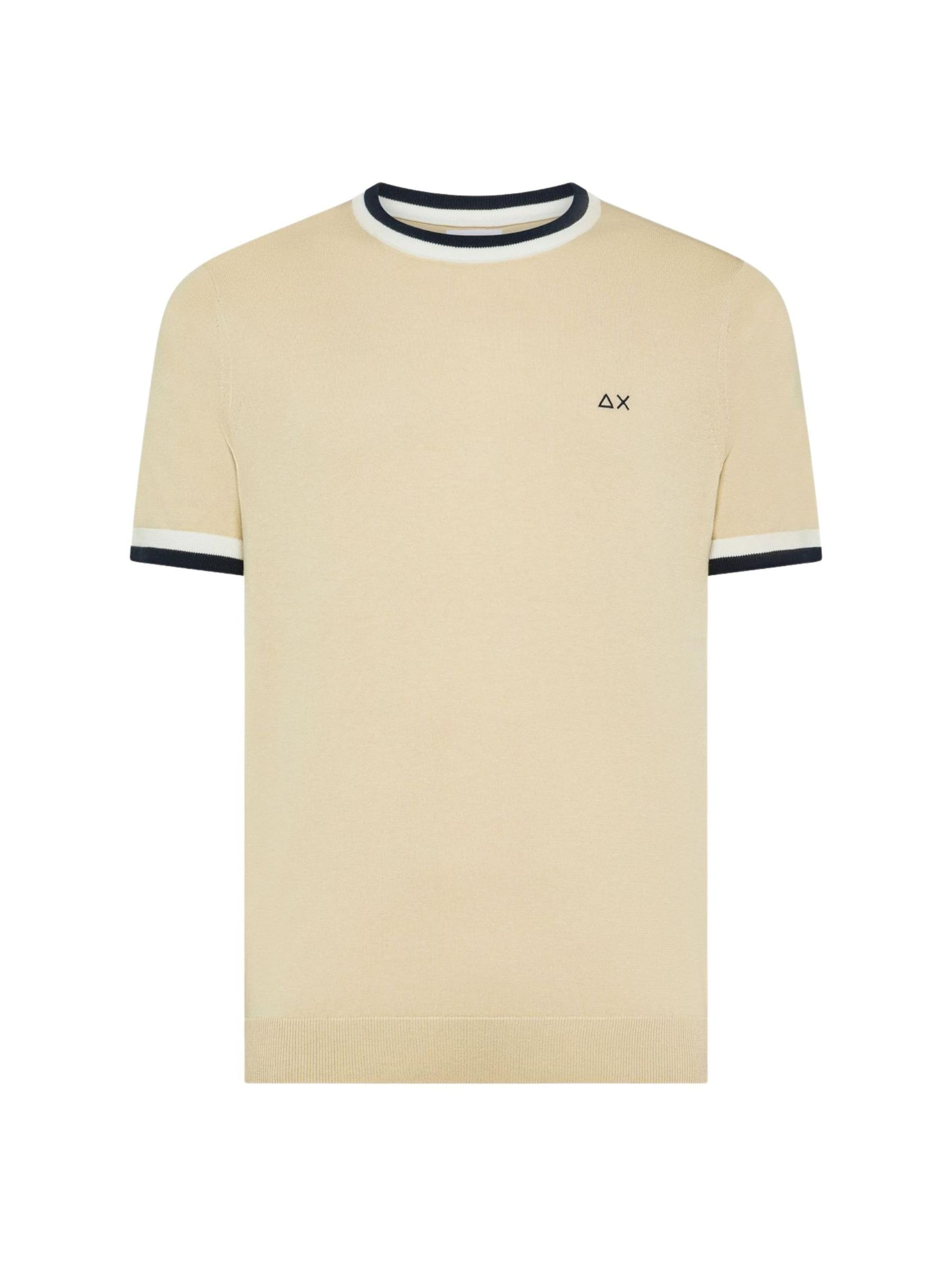 Pull-over SUN68 en beige : devant