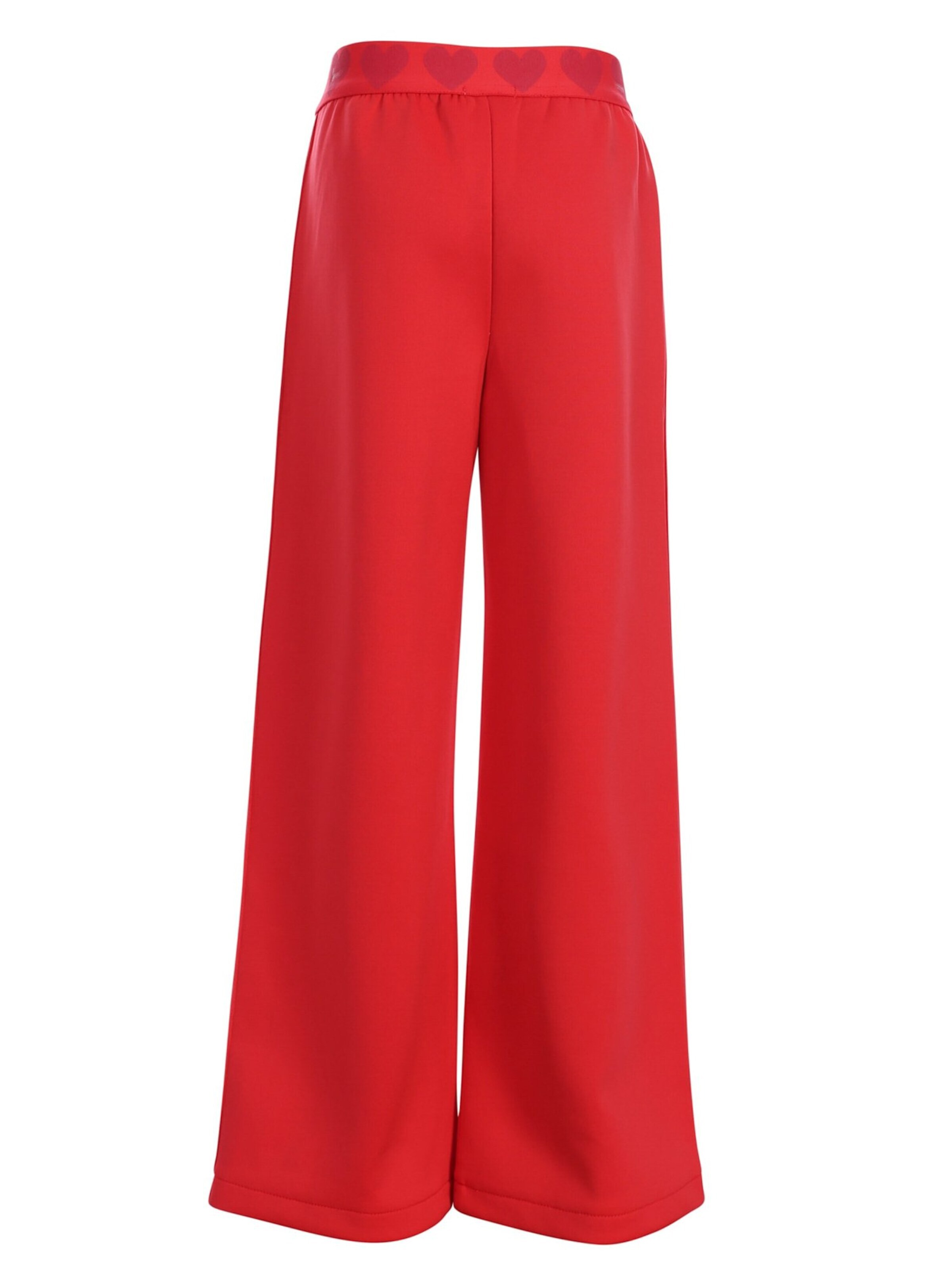 Wide Leg Pantalon Looxs Revolution en rouge