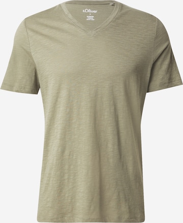 s.Oliver T-Shirt in Grün: Vorderseite