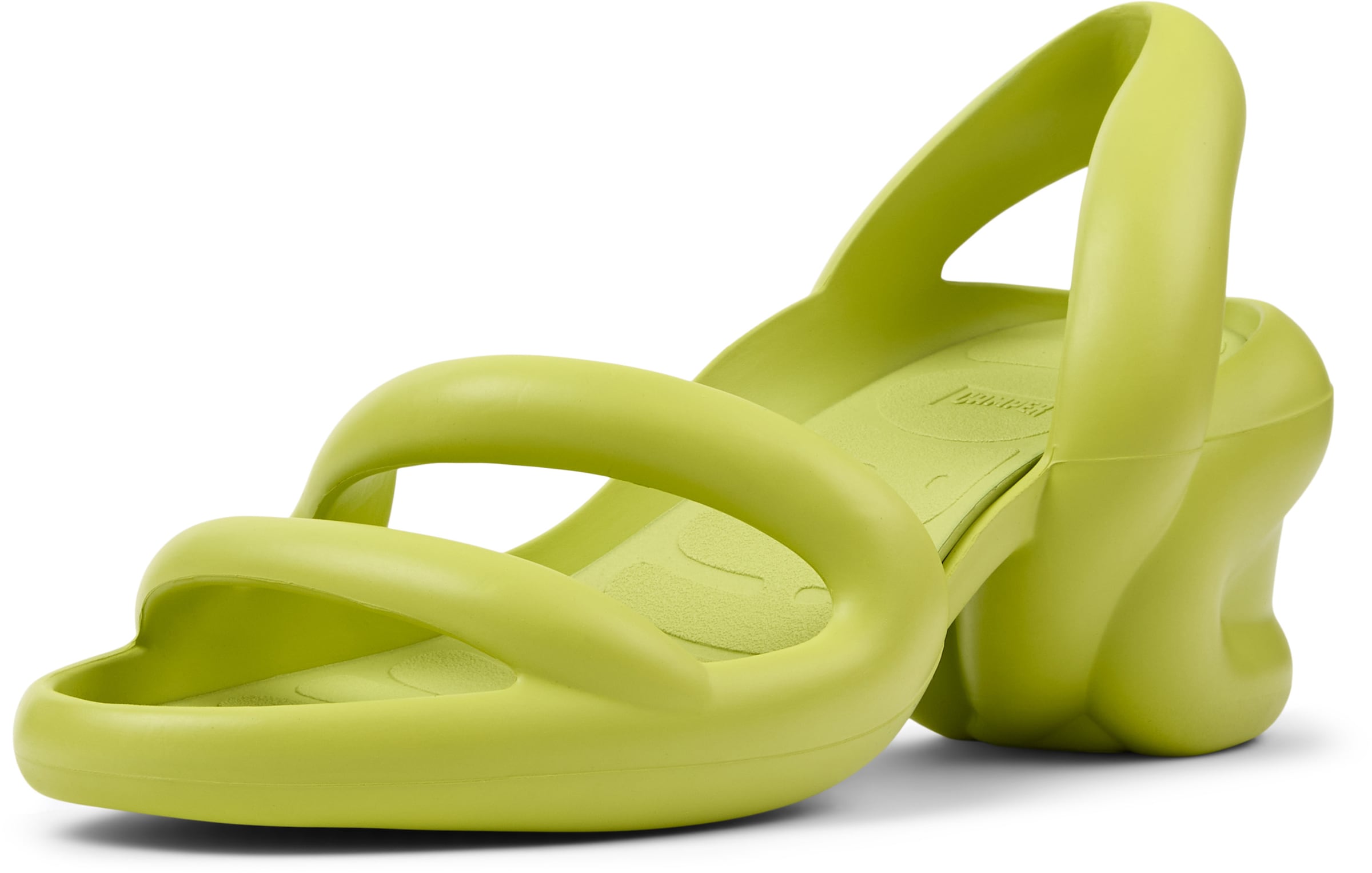 Sandales 'Kobarah' CAMPER en jaune : devant